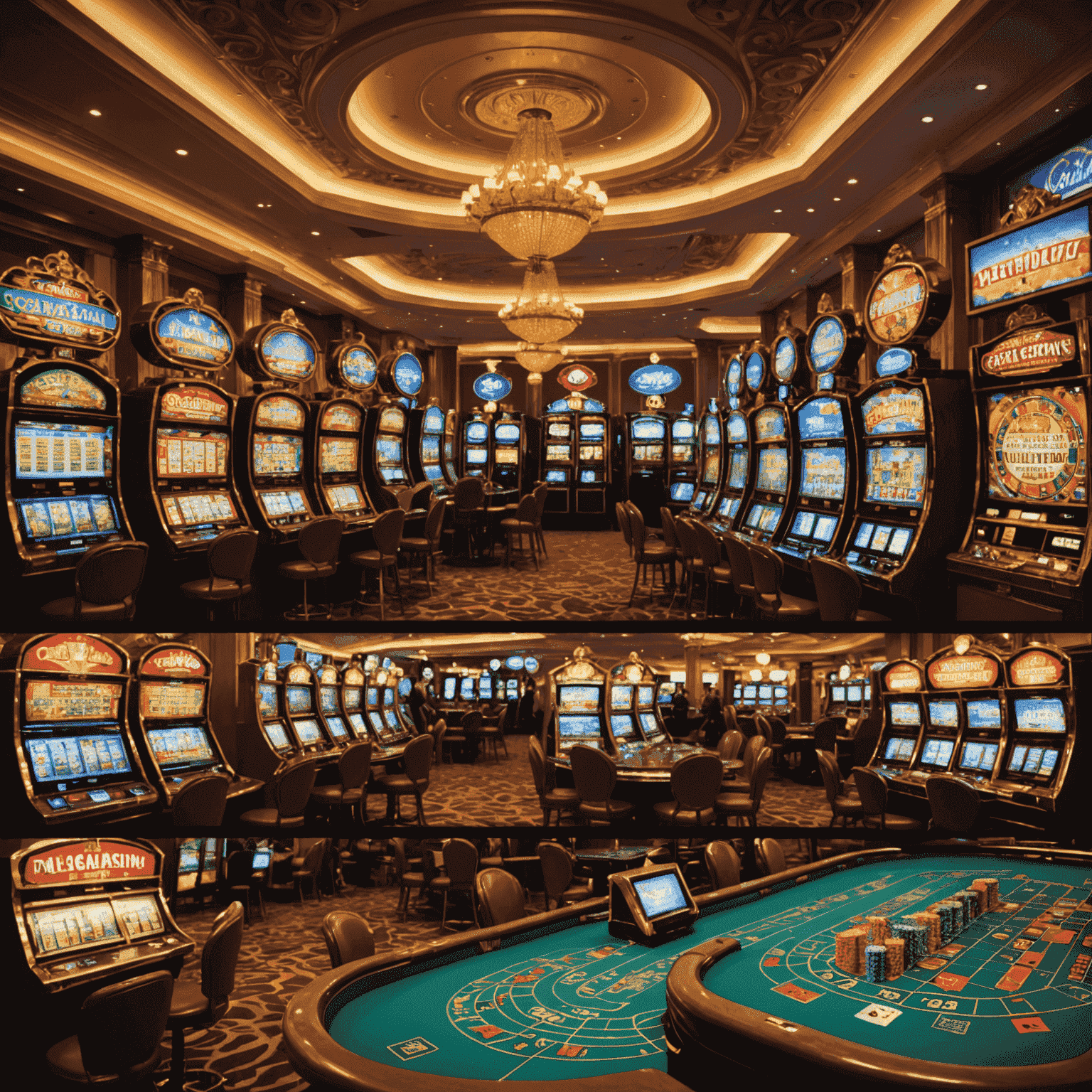 Imagem mostrando uma linha do tempo da evolução dos casinos sociais, desde os primeiros jogos online até a era atual do MegaSwinSpins